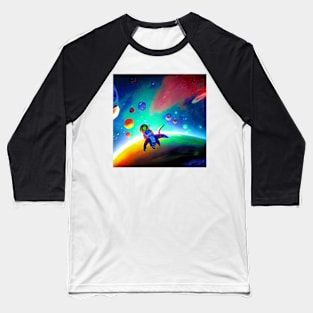 Rocket man Baseball T-Shirt